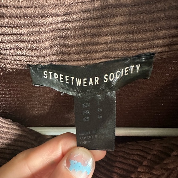 Vintage brown corduroy jacket - Picture 2 of 2